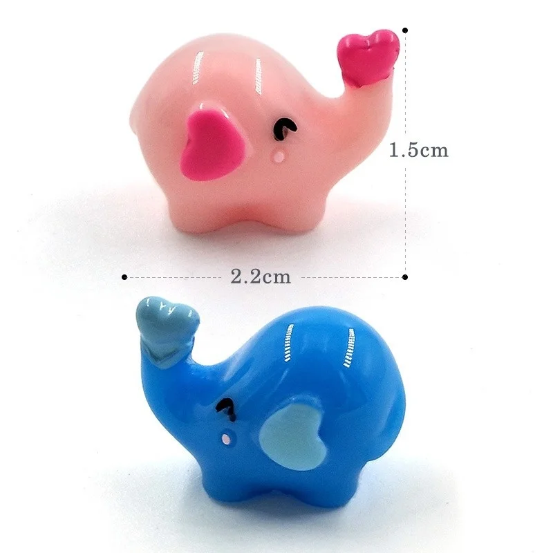 4Pcs Mini Cute Elephant Figuri - Bonsai Gardenia ulasan dan harga