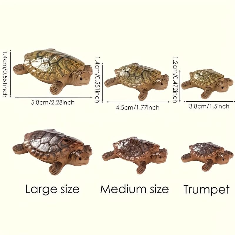 6 Mini Turtle Statues for Aqua - Bonsai Gardenia ulasan dan harga