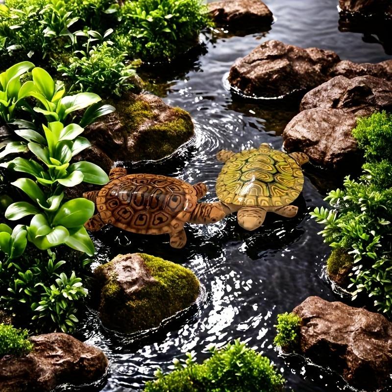 6 Mini Turtle Statues for Aqua - Bonsai Gardenia ulasan dan harga