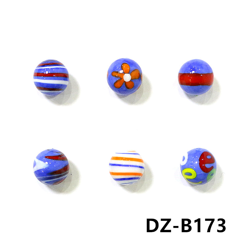 6pcs 16mm Blue Rare Glass Marb - Bonsai Garden Game ulasan dan harga
