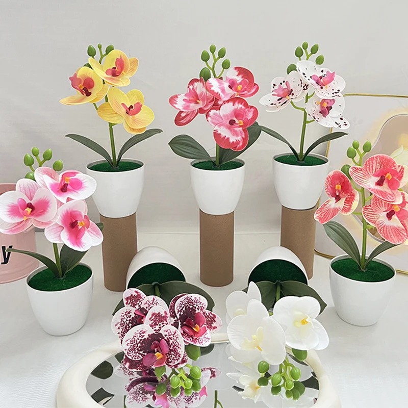 1Pcs 20CM Simulation Plants Po - Bonsai Gardenia ulasan dan harga