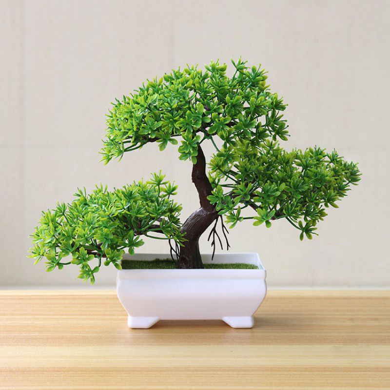 Artificial Tree Bonsai Simulat - Bonsai Gardenia ulasan dan harga