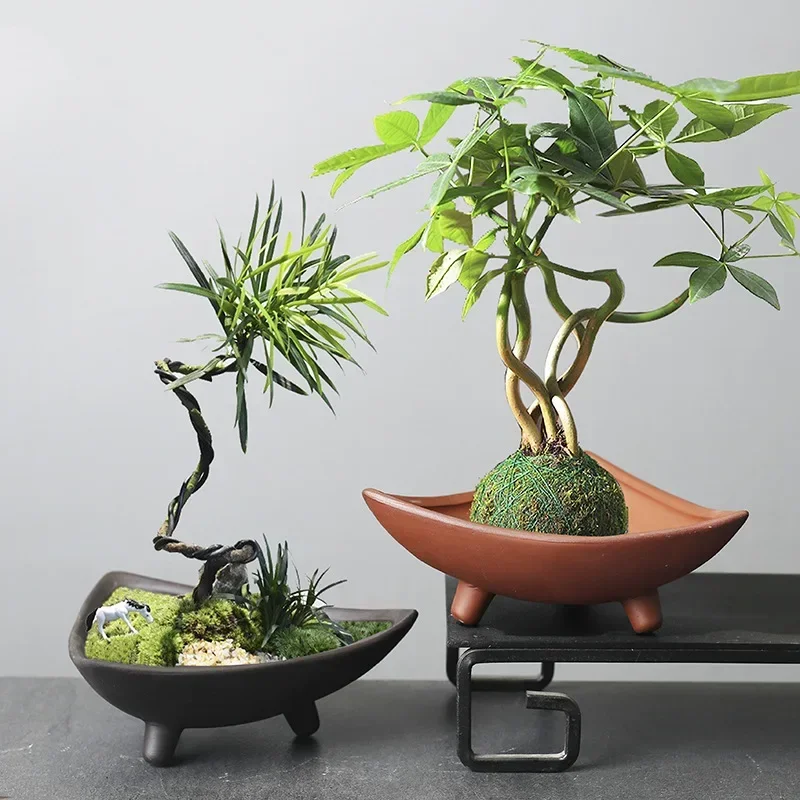 Personalized Ceramic Flower Po - Japanese Garden Bonsai ulasan dan harga