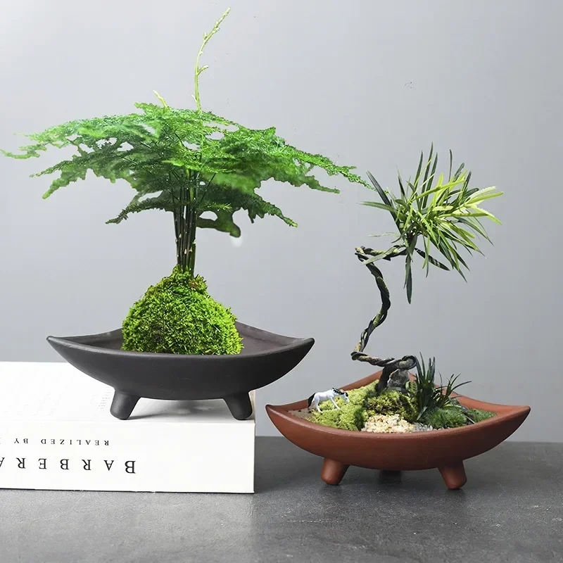 Personalized Ceramic Flower Po - Japanese Garden Bonsai ulasan dan harga