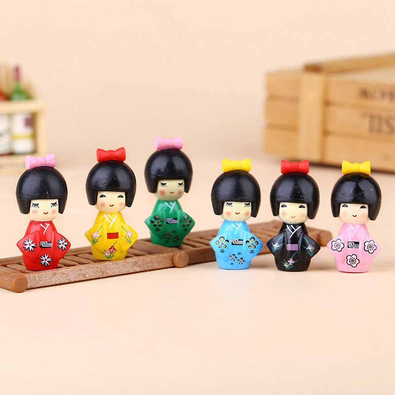 New Japanese Cute Girl Figurin - Japanese Garden Bonsai ulasan dan harga