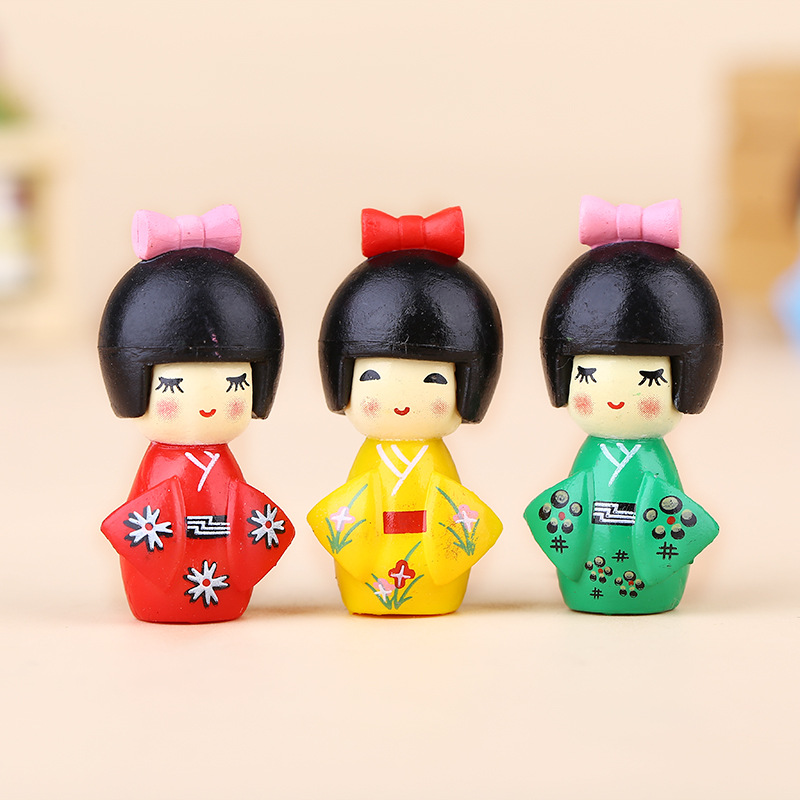 New Japanese Cute Girl Figurin - Japanese Garden Bonsai ulasan dan harga