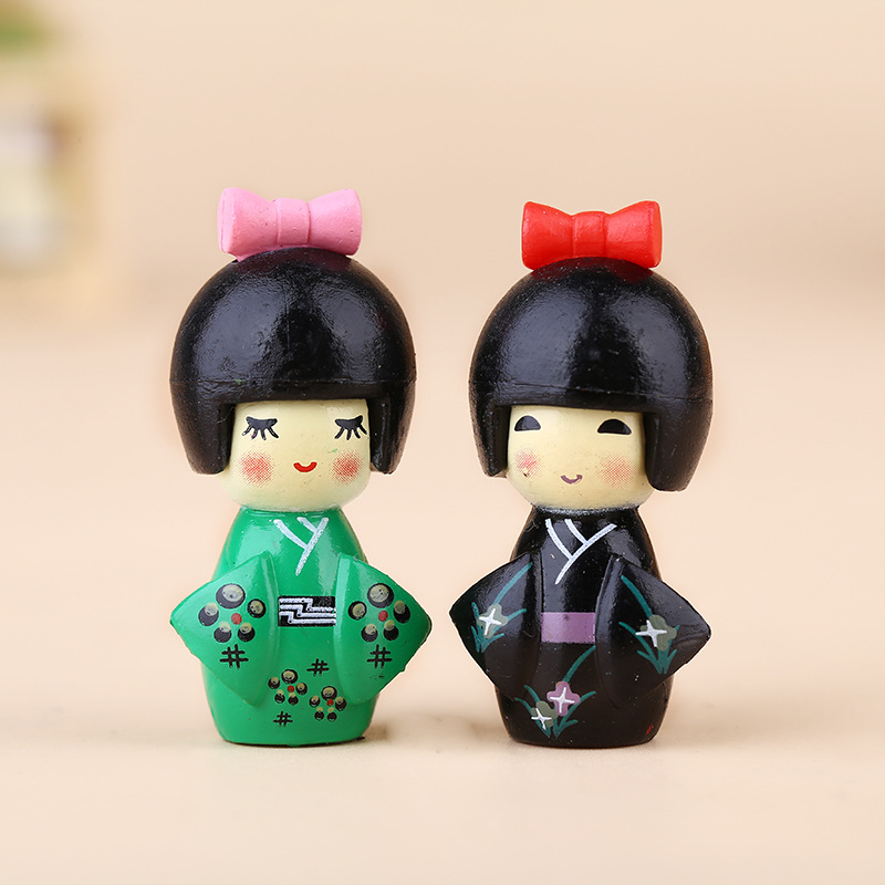 New Japanese Cute Girl Figurin - Japanese Garden Bonsai ulasan dan harga