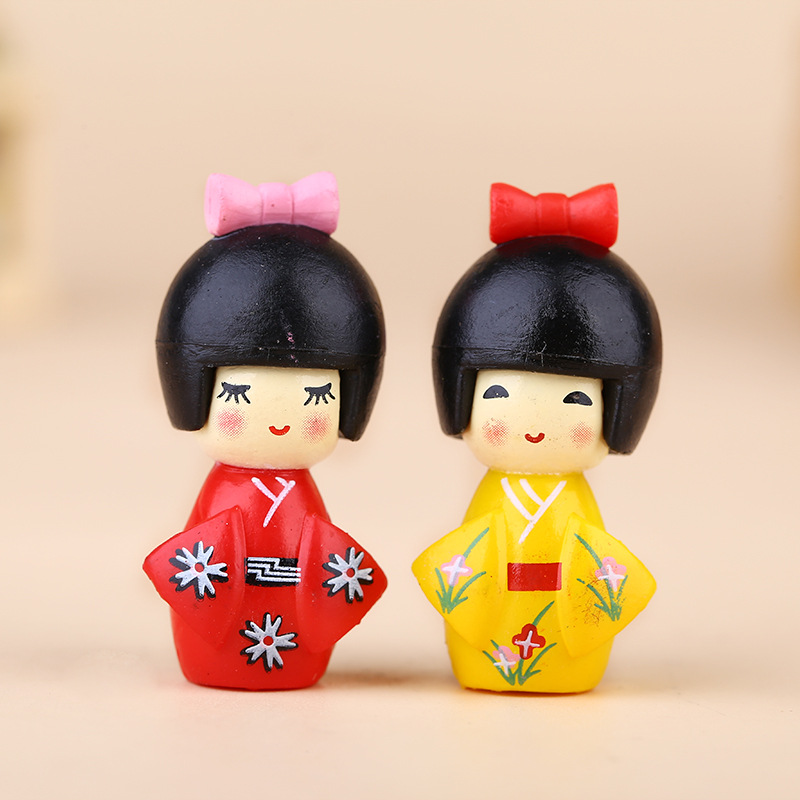 New Japanese Cute Girl Figurin - Japanese Garden Bonsai ulasan dan harga