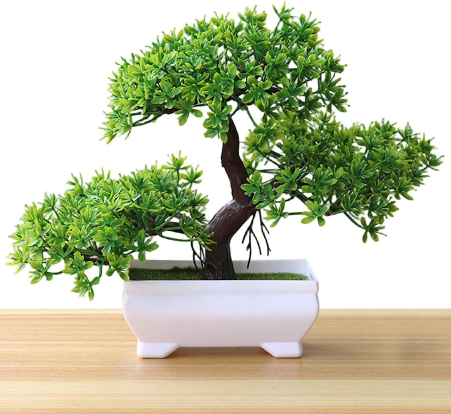 1/2Pcs Artificial Bonsai Tree  - Bonsai Gardenia ulasan dan harga